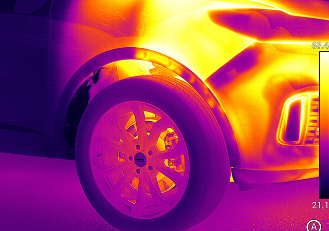 Infrared Application in Electric Car