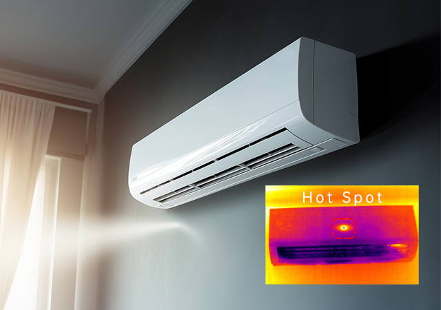 Infrared Technology Applied in Air conditioner Inspection & Maintenance