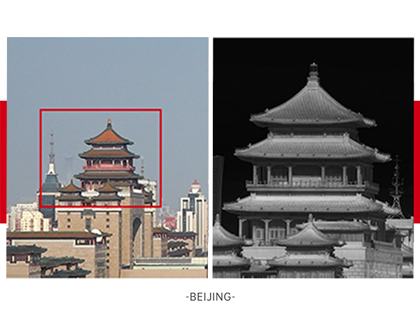 Видимое изображение против. Тепловое изображение·Пекин