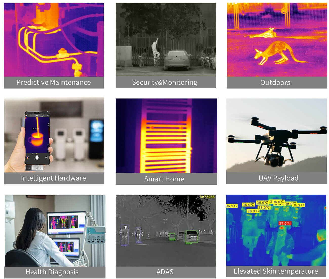 Application of Infrared Thermal Imaging