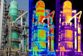 Infrared Thermal Imaging for Gas Detection